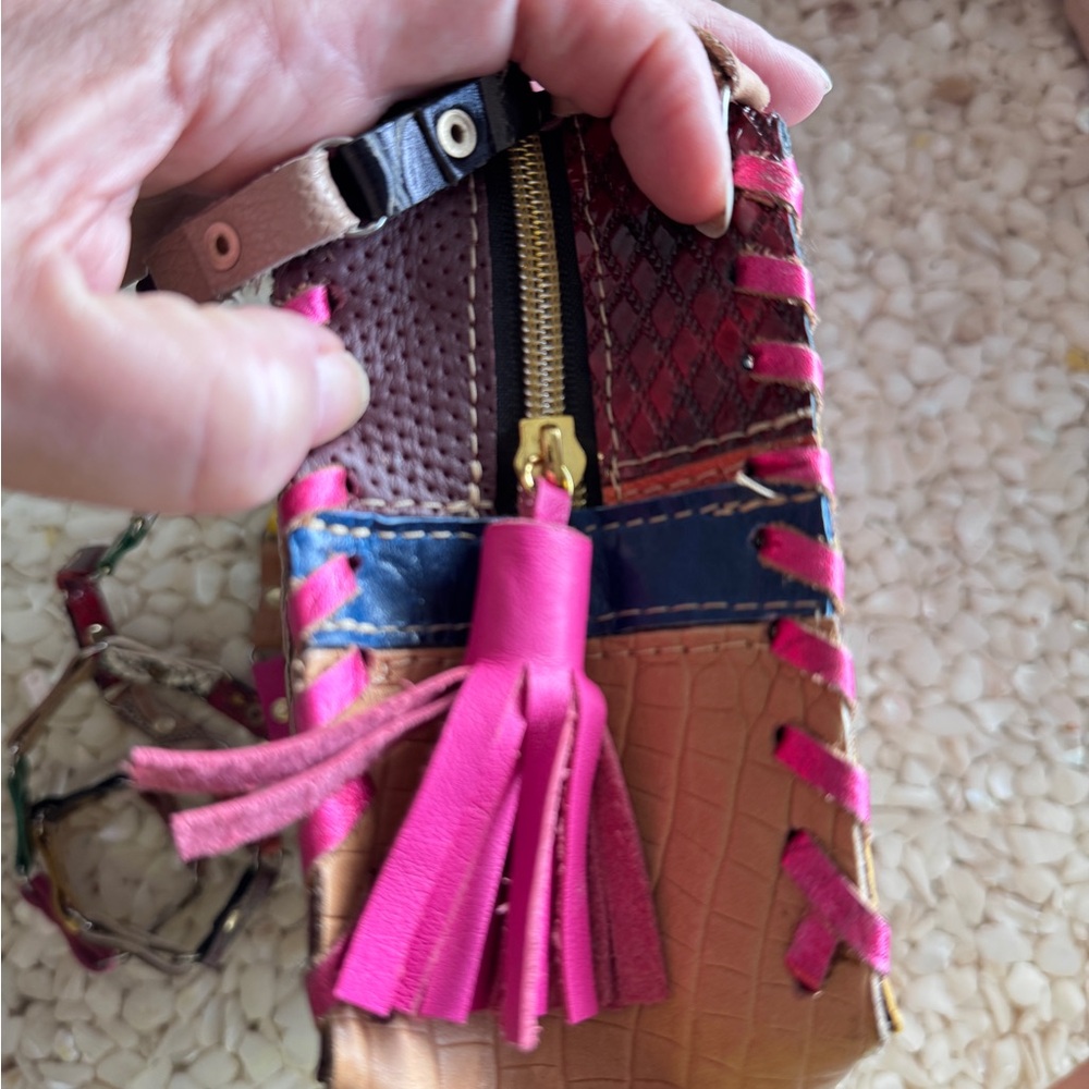 Multicolor Patchwork Women's Bag - image 5